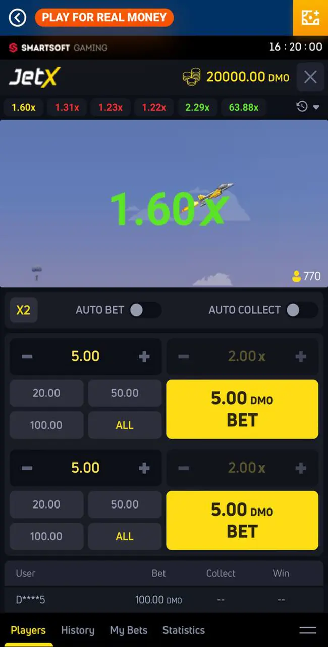Play Mostbet JetX directly from your phone.