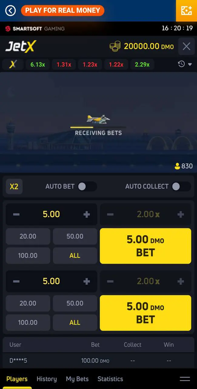 Enjoy playing Mostbet JetX from your mobile device.